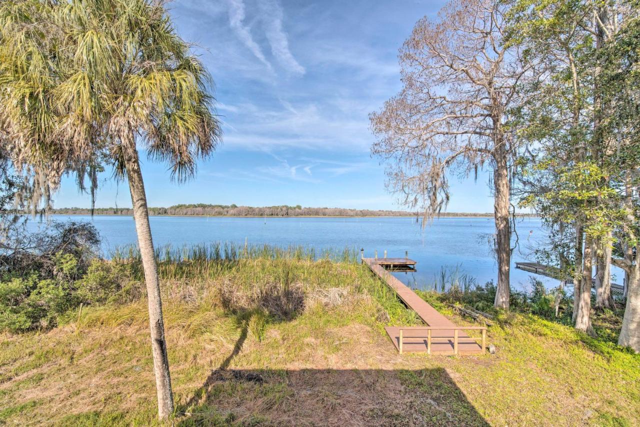 Lakefront Crystal River Home With Private Dock! エクステリア 写真