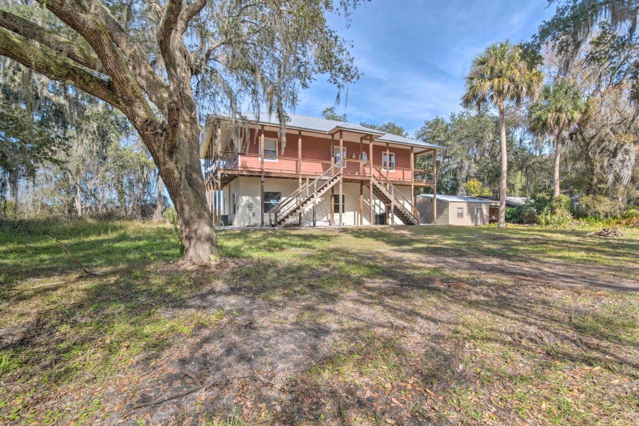 Lakefront Crystal River Home With Private Dock! エクステリア 写真