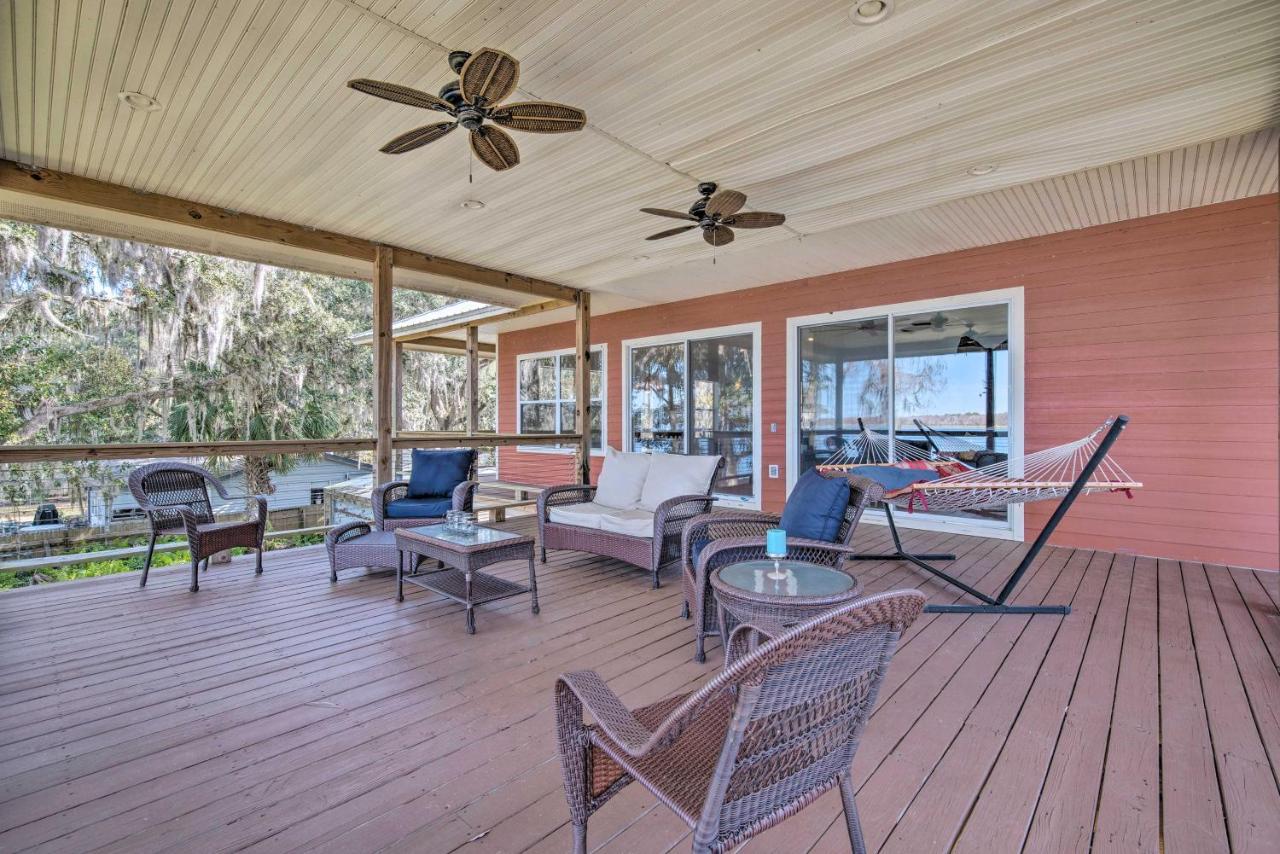 Lakefront Crystal River Home With Private Dock! エクステリア 写真