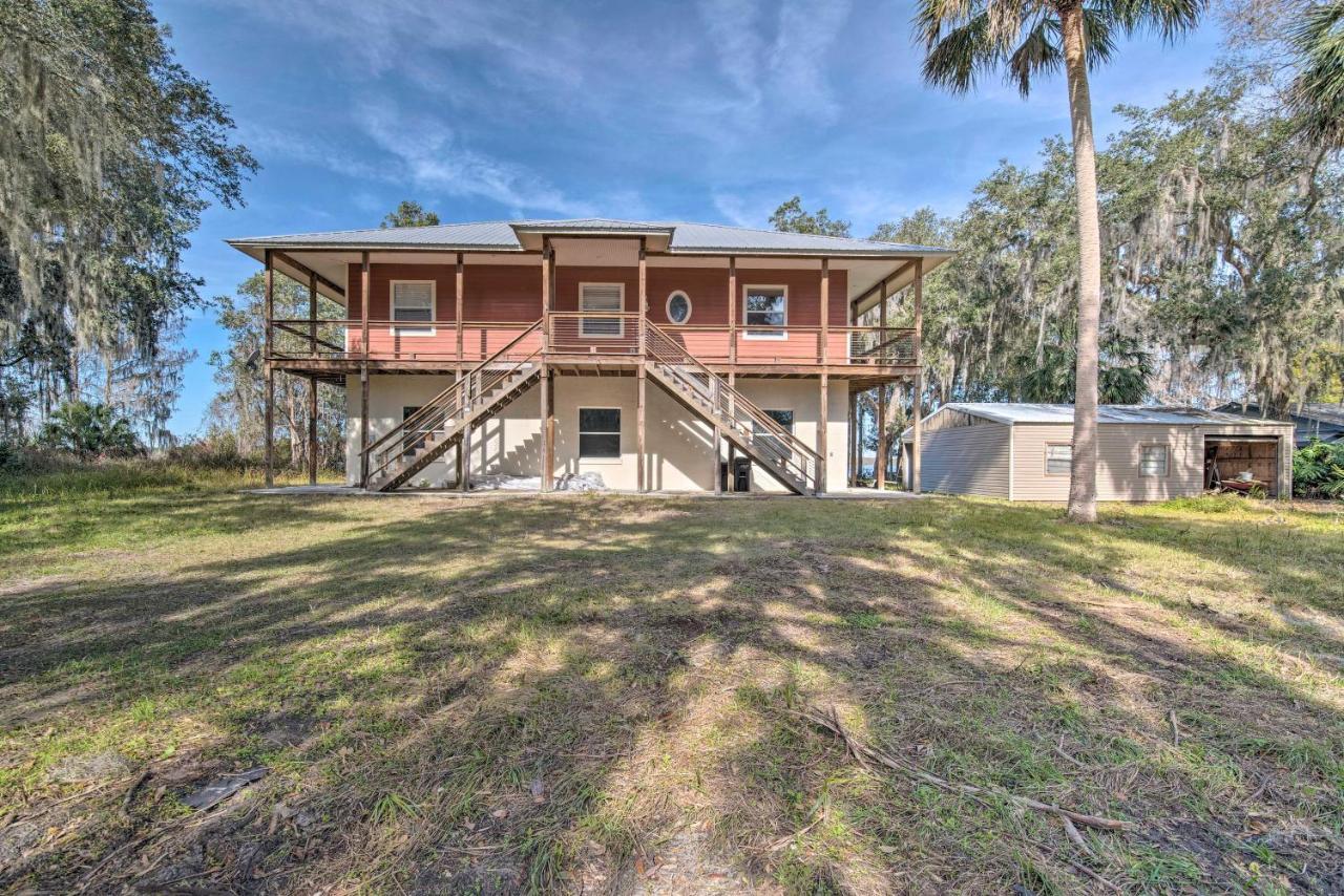 Lakefront Crystal River Home With Private Dock! エクステリア 写真