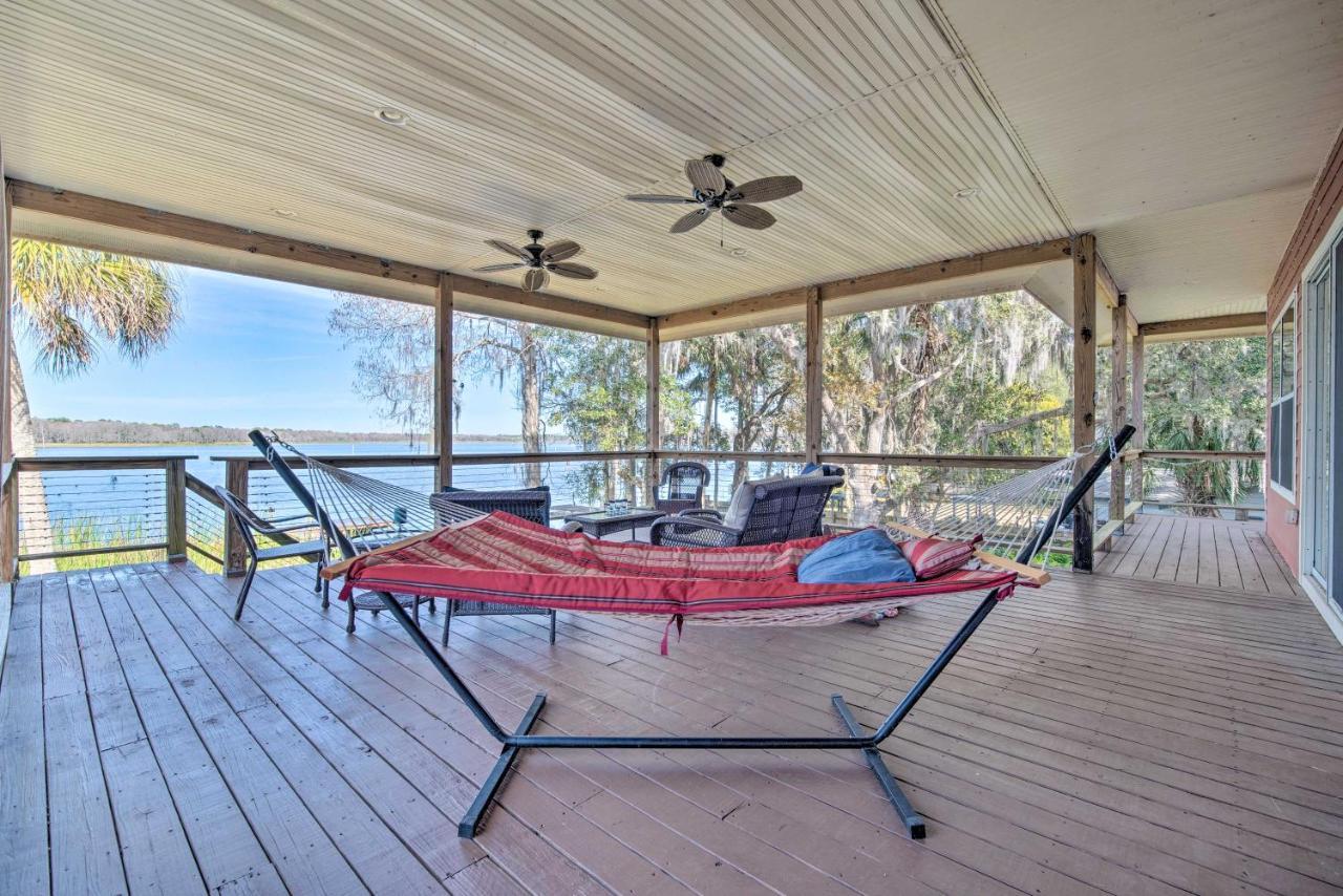 Lakefront Crystal River Home With Private Dock! エクステリア 写真
